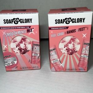 Soap & Glory Smooth Minis Mix and Feel Good Hands‎ & Feet New in Boxes